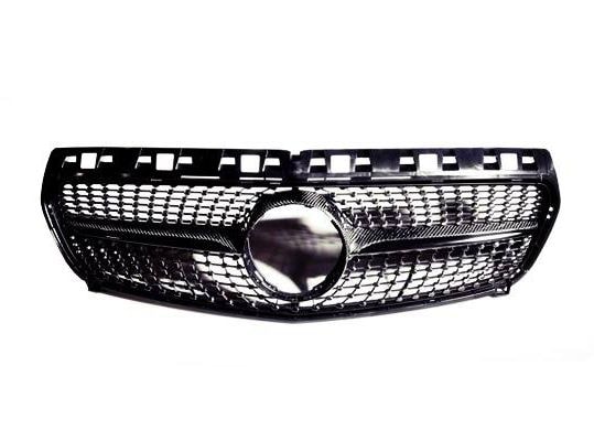 Benz W176 Diamond Grill grille 03.JPG